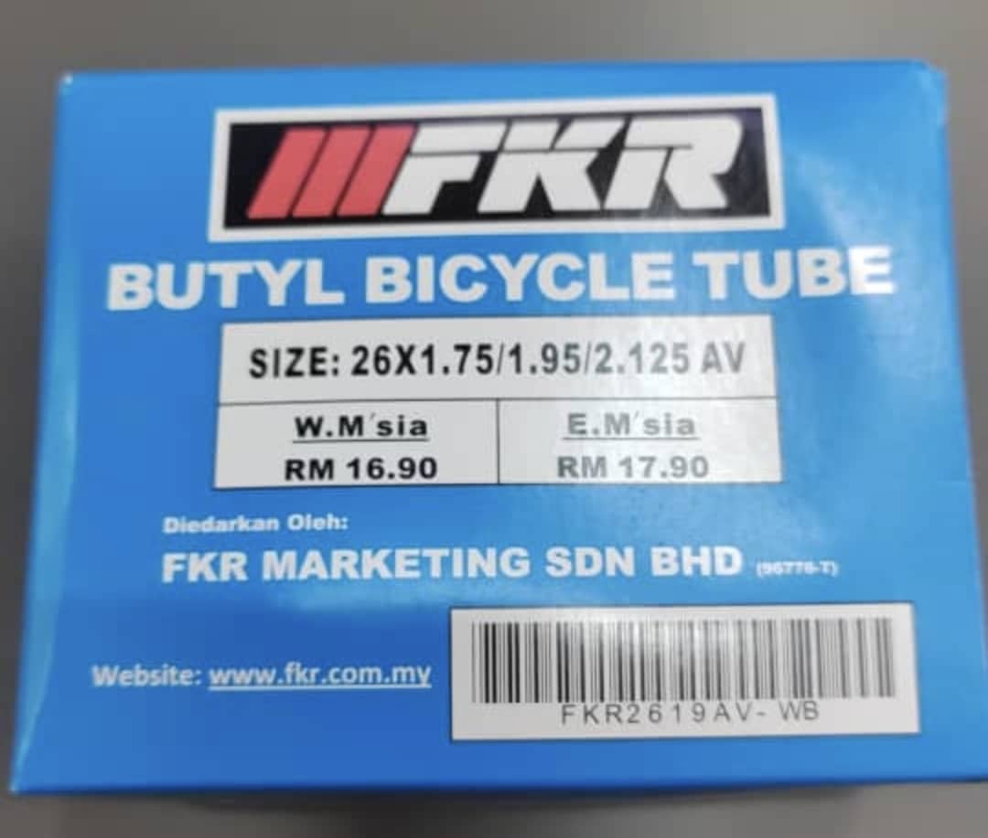 FKR 26x1.75/1.95/2.125 48MM AV Tube