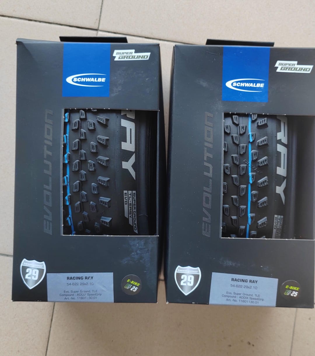 SCHWALBE Tire Racing Ray 29X2.10 29X2.25 Super Ground ADDIX Speed Grip EVO TLE