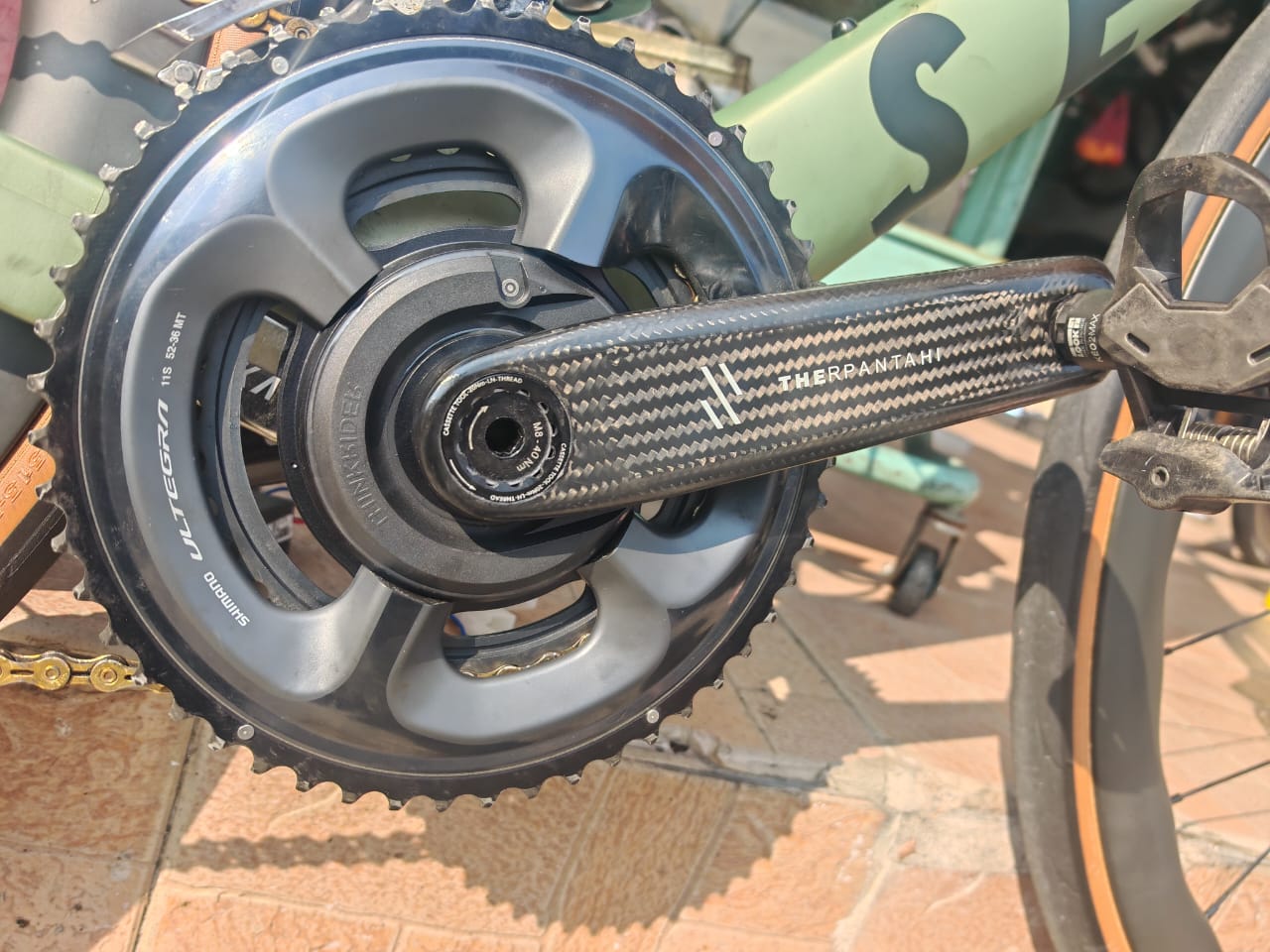 RPANTAHI Carbon Fiber Road Bicycle Power Crankset - Image 2