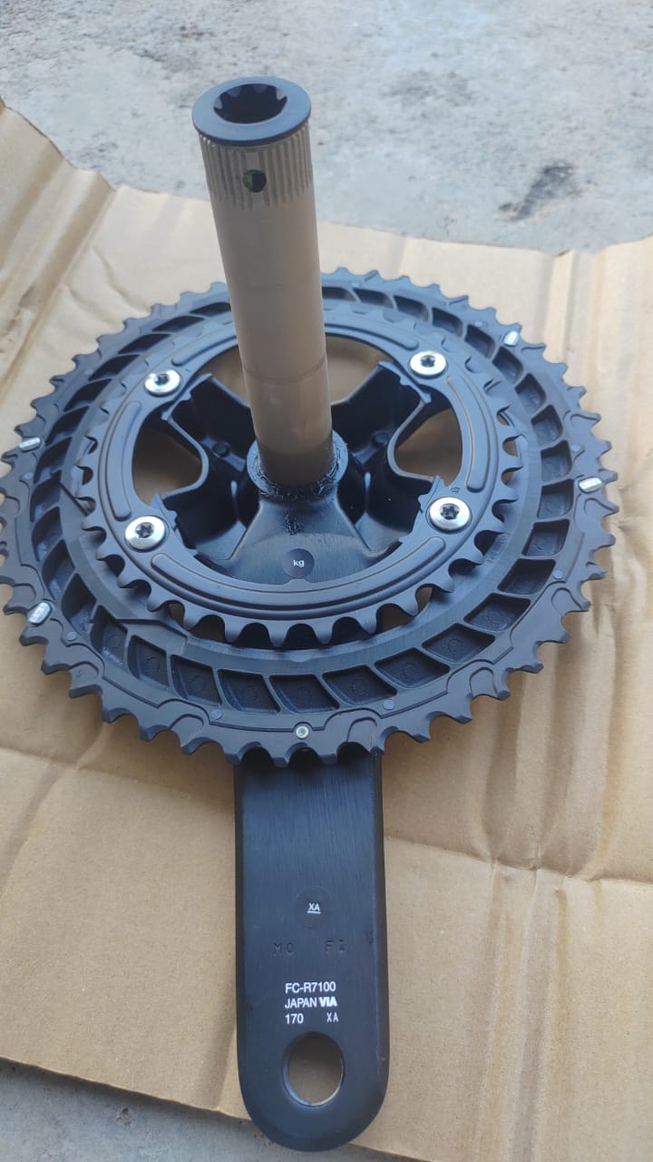 Shimano 105 R7100 2x12 Speed Crankset - Image 3
